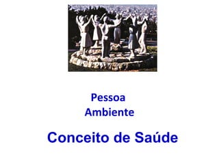   Pessoa  Ambiente Conceito de Saúde  