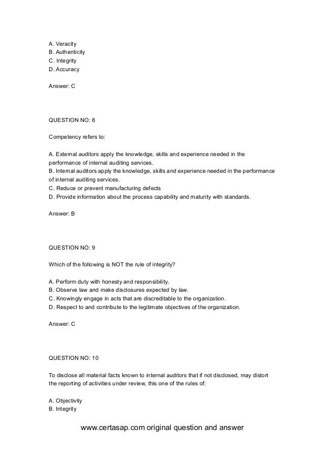 IIA-CIA-Part3 Unterlage