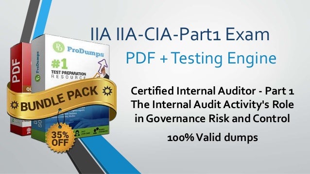 Valid IIA-CIA-Part1-3P Test Preparation
