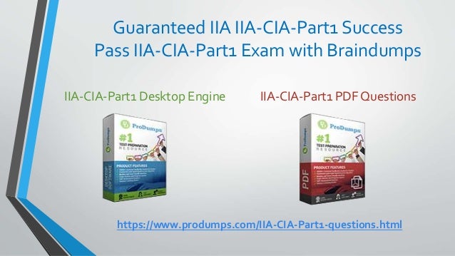 IIA-CIA-Part2 Schulungsangebot