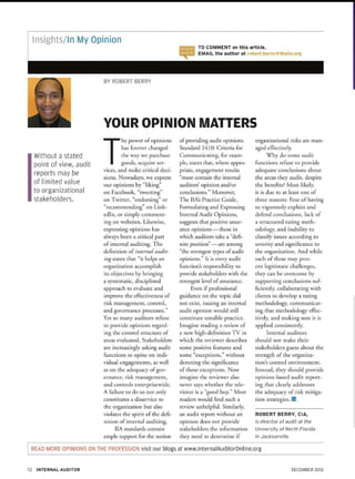 Your Opinion Matters