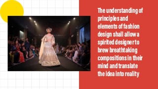 Principles and Elements of Fashion Design | PDF