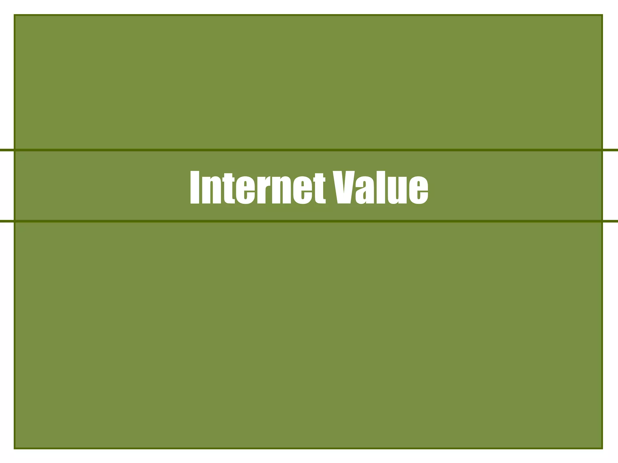Internet Value
The 2006 Mayoral Primary
 