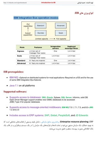 IBM Integeration Bus(IIB) Fundamentals | PDF