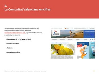 II Barómetro de Redes Sociales de los Destinos Turísticos de la Comunitat Valenciana 59
5.
La Comunitat Valenciana en cifr...