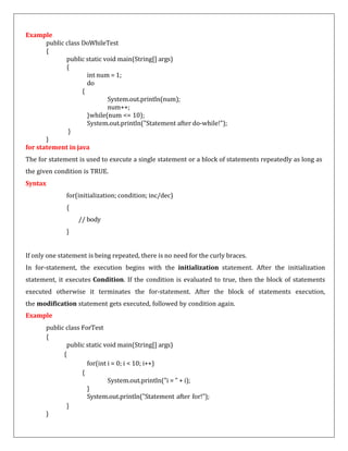 II BCA JAVA PROGRAMMING NOTES FOR FIVE UNITS.pdf