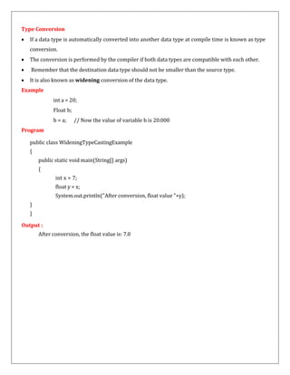 II BCA JAVA PROGRAMMING NOTES FOR FIVE UNITS.pdf