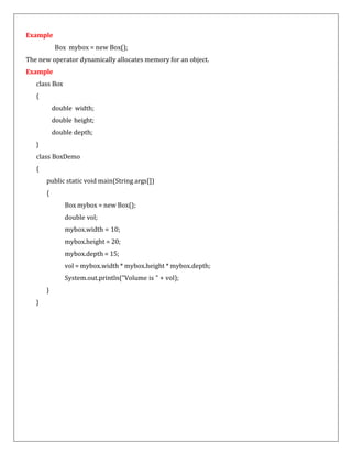 II BCA JAVA PROGRAMMING NOTES FOR FIVE UNITS.pdf