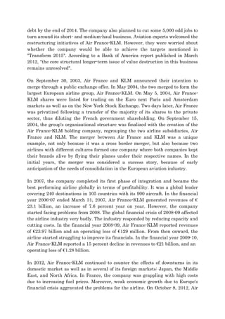 IIBMS MMS CASE STUDY ANSWER SHEETS - Analyze the problems faced by Air ...