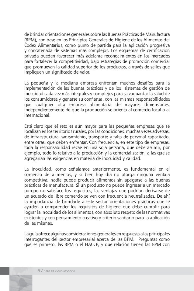 IICA - Buenas practicas de manufactura