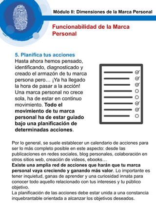 Dimensiones de la Marca Personal | PDF