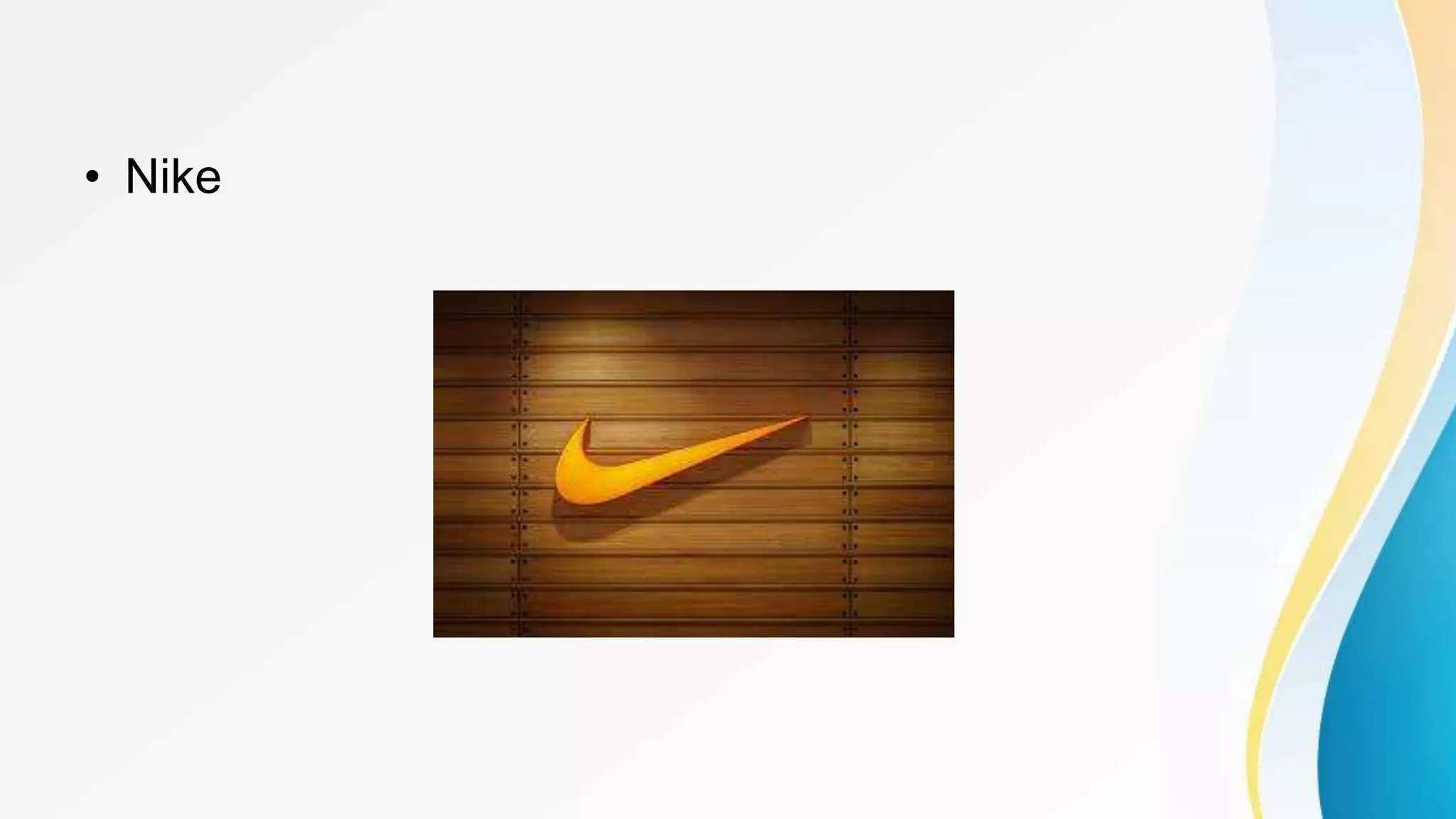 • Nike
 