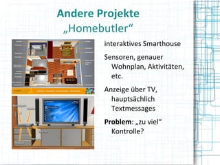 Wo sollten Informationen stehen?  