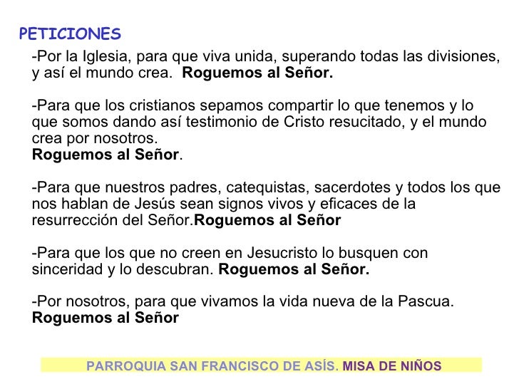 II domingo de pascua .15 abril