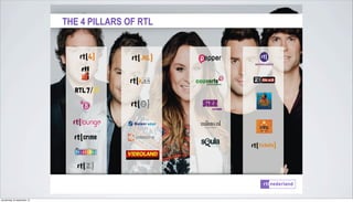 THE 4 PILLARS OF RTL
donderdag 19 september 13
 