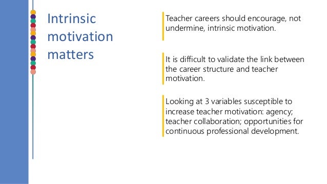 #CIES2018 Widening career opportunities available to teachers: a road to enhanced motivation? Slide 4