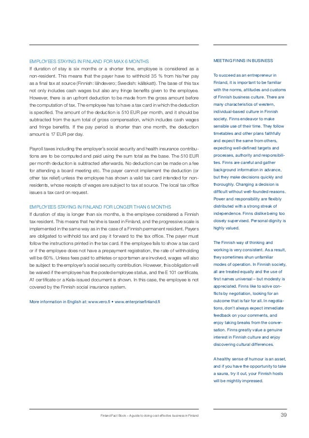 Finland Investment Guide