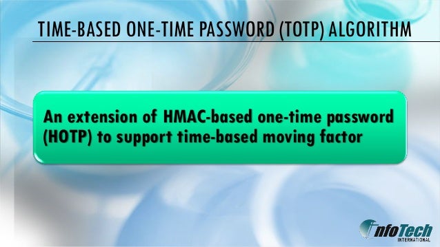 onetime password onetime password
