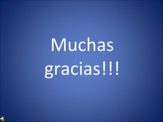 Muchas gracias!!! 