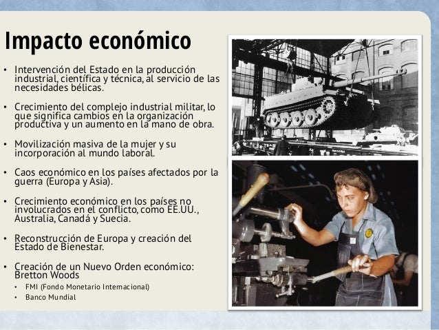 II Guerra Mundial. Consecuencias