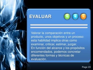 Ii habilidadesd cognitivas