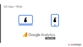 12
APP
GA App + Web
App + Web
 