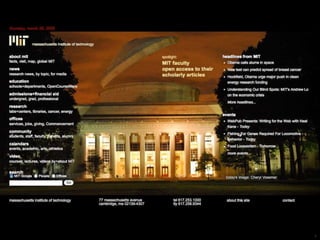 MIT Opens Access to Scholarly Articles 