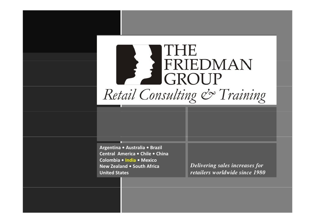 Friedman Sales Training The Truth About Friedman Sales