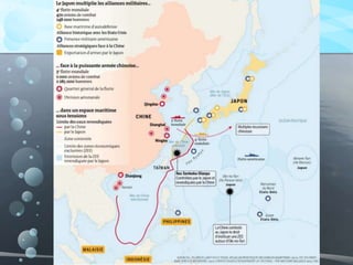 Les rivalités en mer de
Chine orientale
 