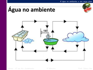 A água no ambiente e nos seres vivos




Água no ambiente




Ciências – 6º ano Ens. Fundamental   4º Bimestre                       Profa. Rebeca Vale
 