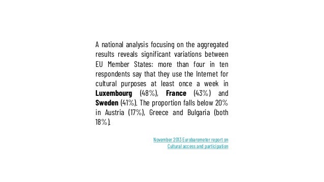 A national analysis focusing on the aggregated
results reveals significant variations between
EU Member States: more than ...