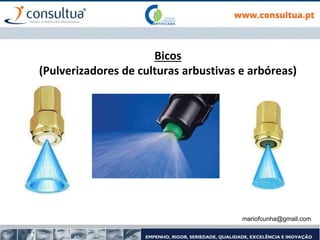Bicos
(Pulverizadores de culturas arbustivas e arbóreas)
mariofcunha@gmail.com
 