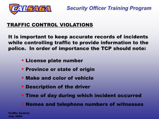 Traffic Control Security III.R-Instructor-Guide-Parking-Traffic-Control.ppt