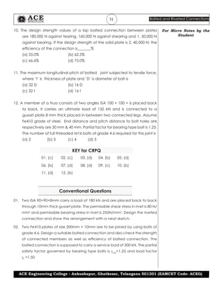 Iii design-of-steel-structures-unit-1 | PDF