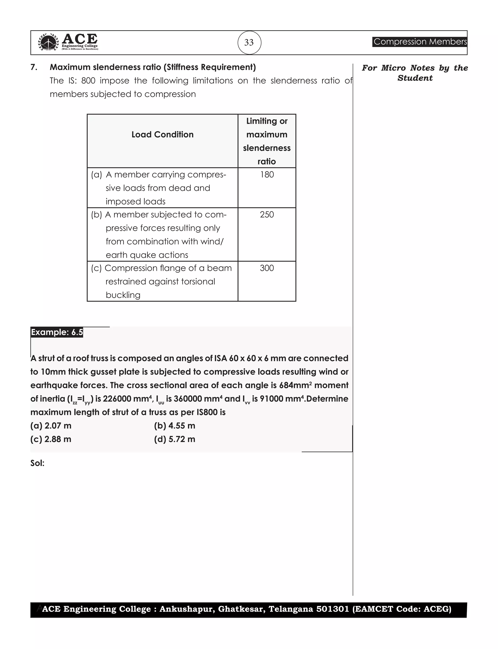 Iii design-of-steel-structures-unit-2 | PDF