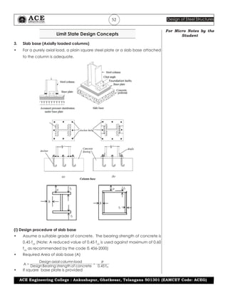 Iii design-of-steel-structures-unit-2 | PDF
