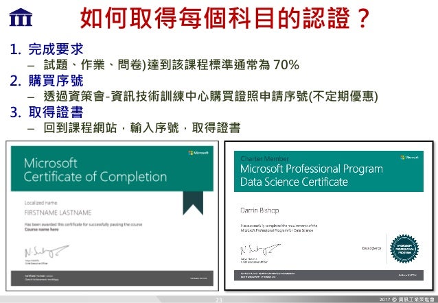 Microsoft Professional Program Certificate