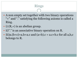 Modern Algebra | PPTX