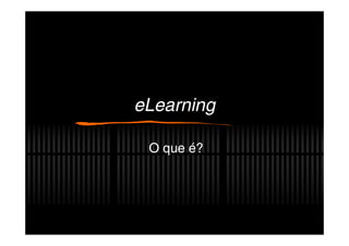Evolução para eLearning 2.0