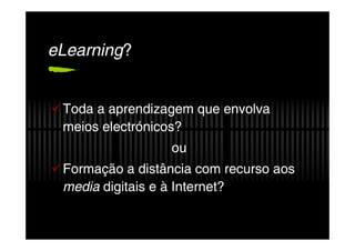 Evolução para eLearning 2.0