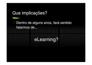 Evolução para eLearning 2.0