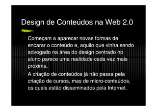 Evolução para eLearning 2.0