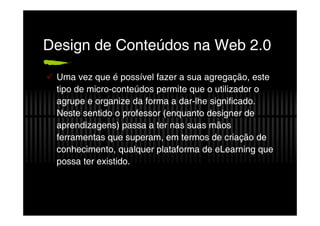 Evolução para eLearning 2.0