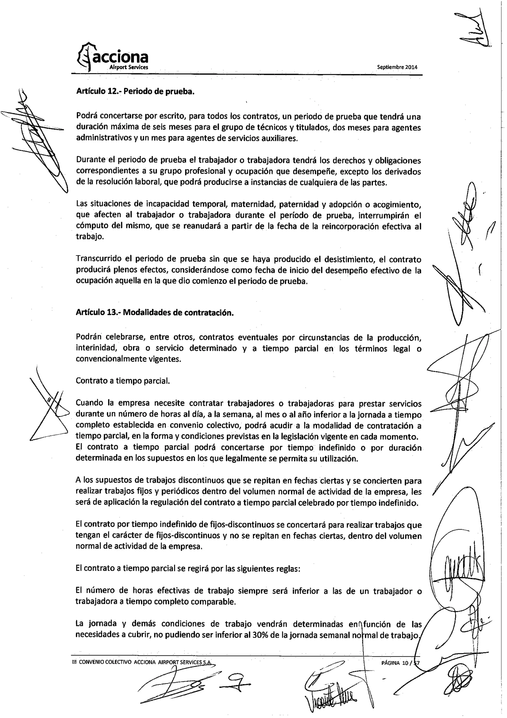 III Convenio Colectivo de Acciona A.S.