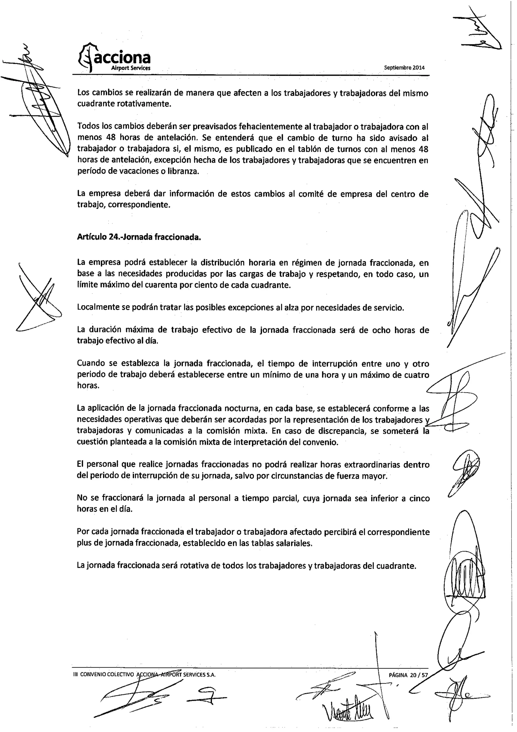 III Convenio Colectivo de Acciona A.S.