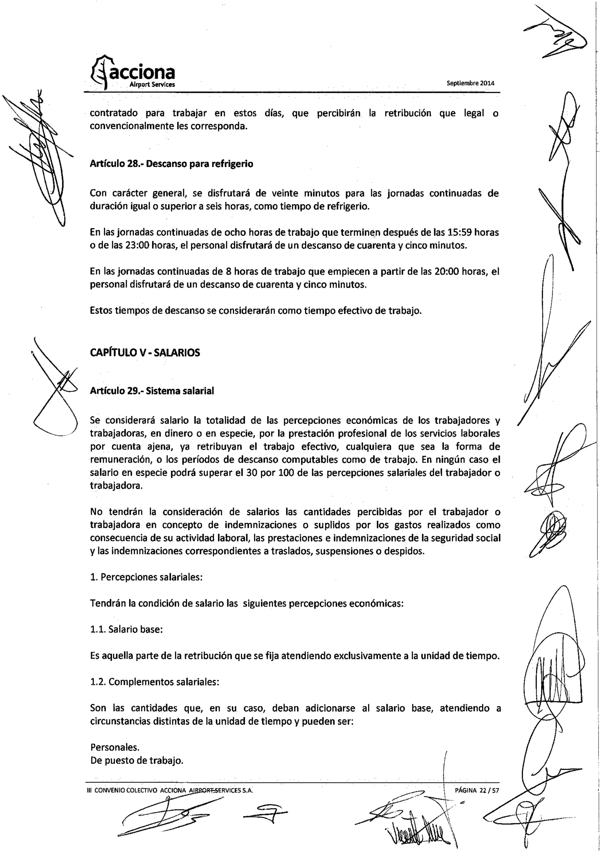 III Convenio Colectivo de Acciona A.S.