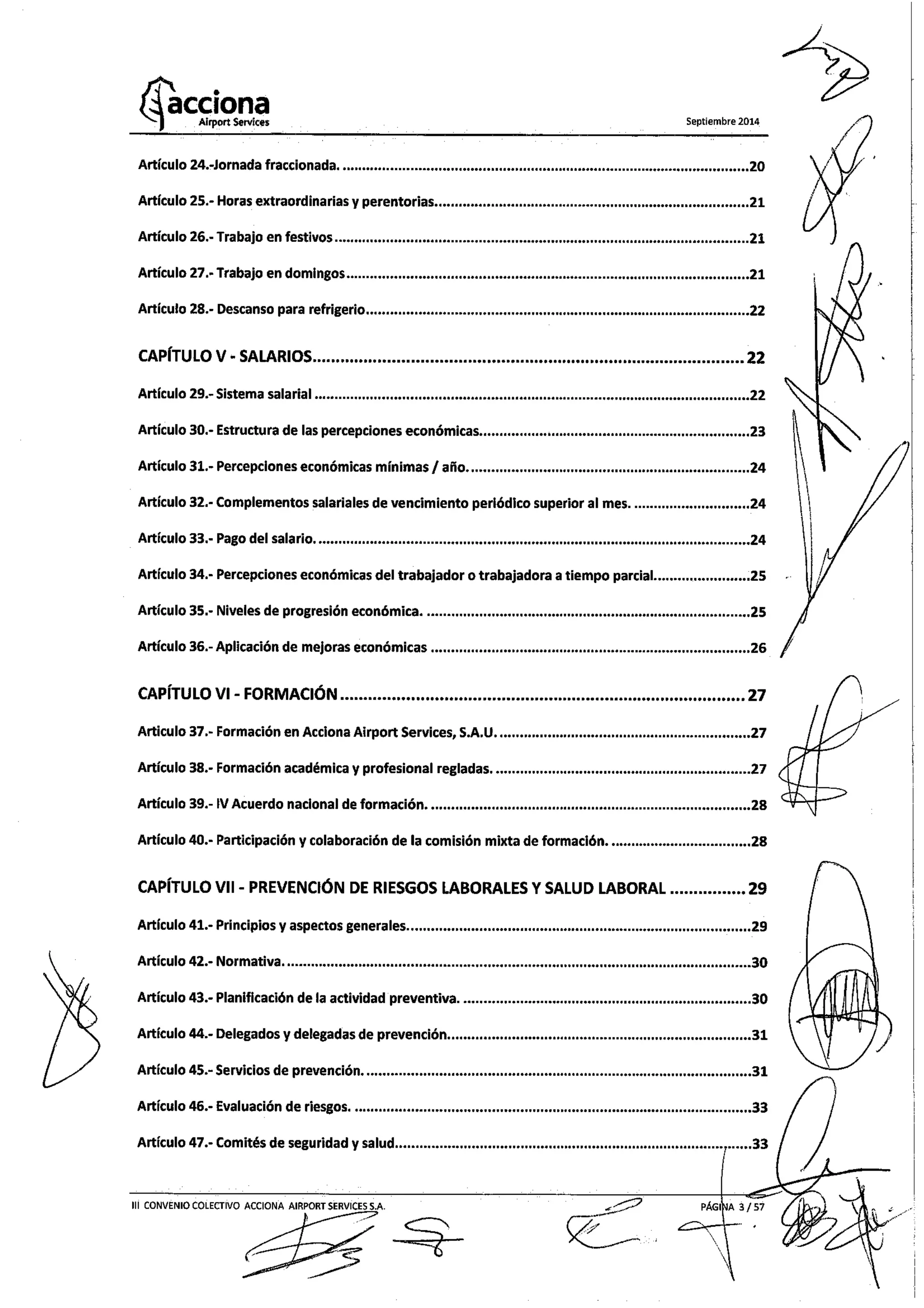 III Convenio Colectivo de Acciona A.S.