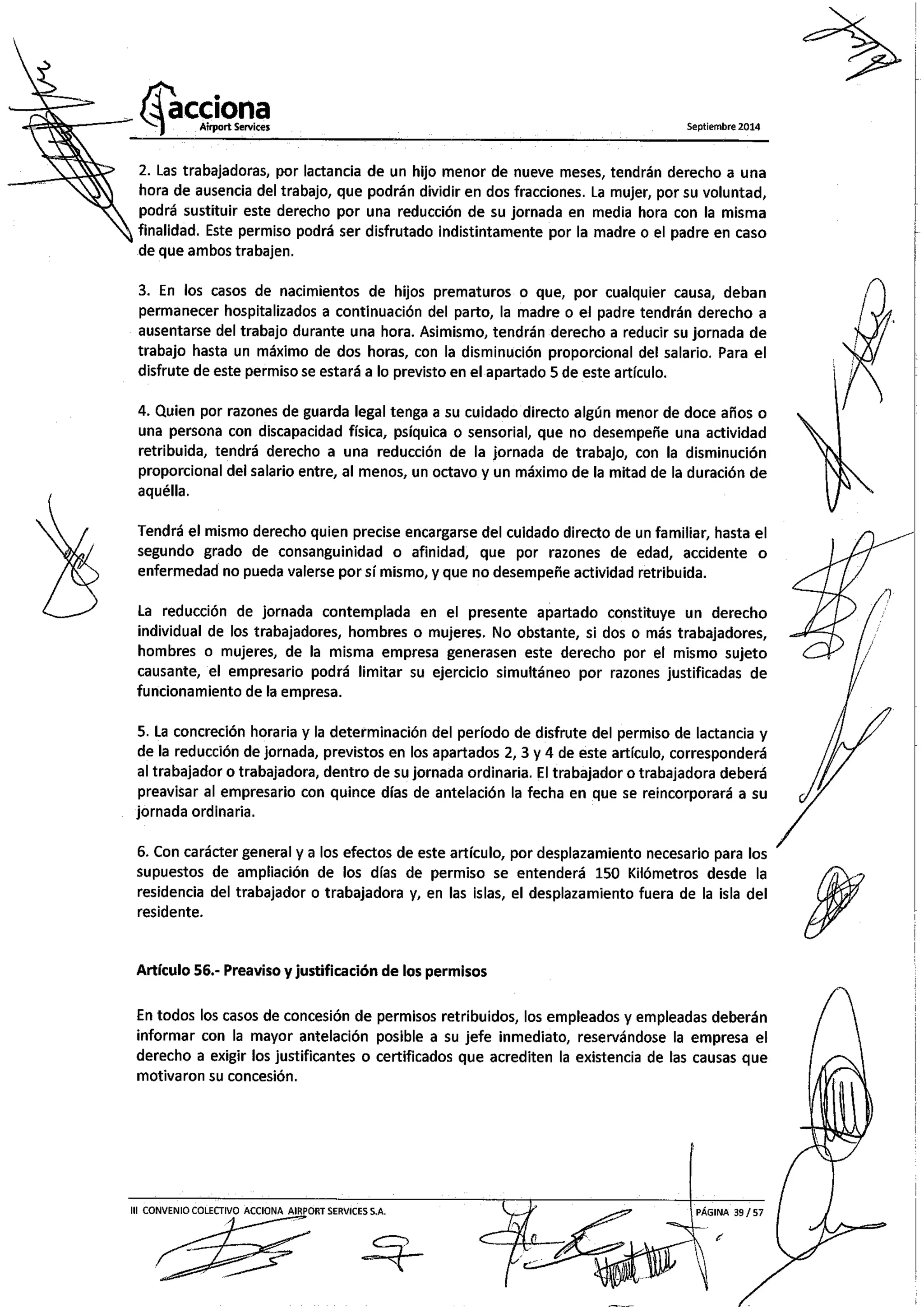 III Convenio Colectivo de Acciona A.S.