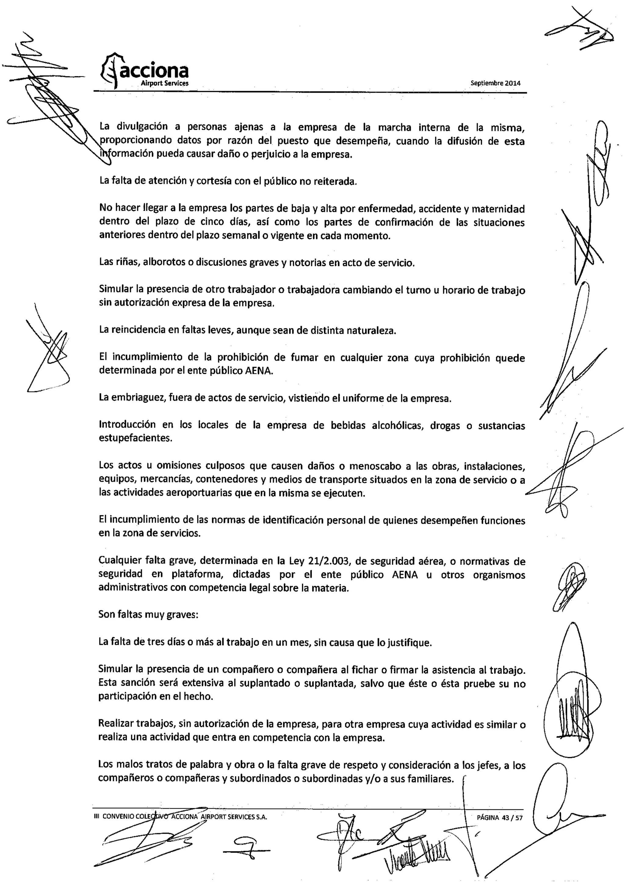 III Convenio Colectivo de Acciona A.S.