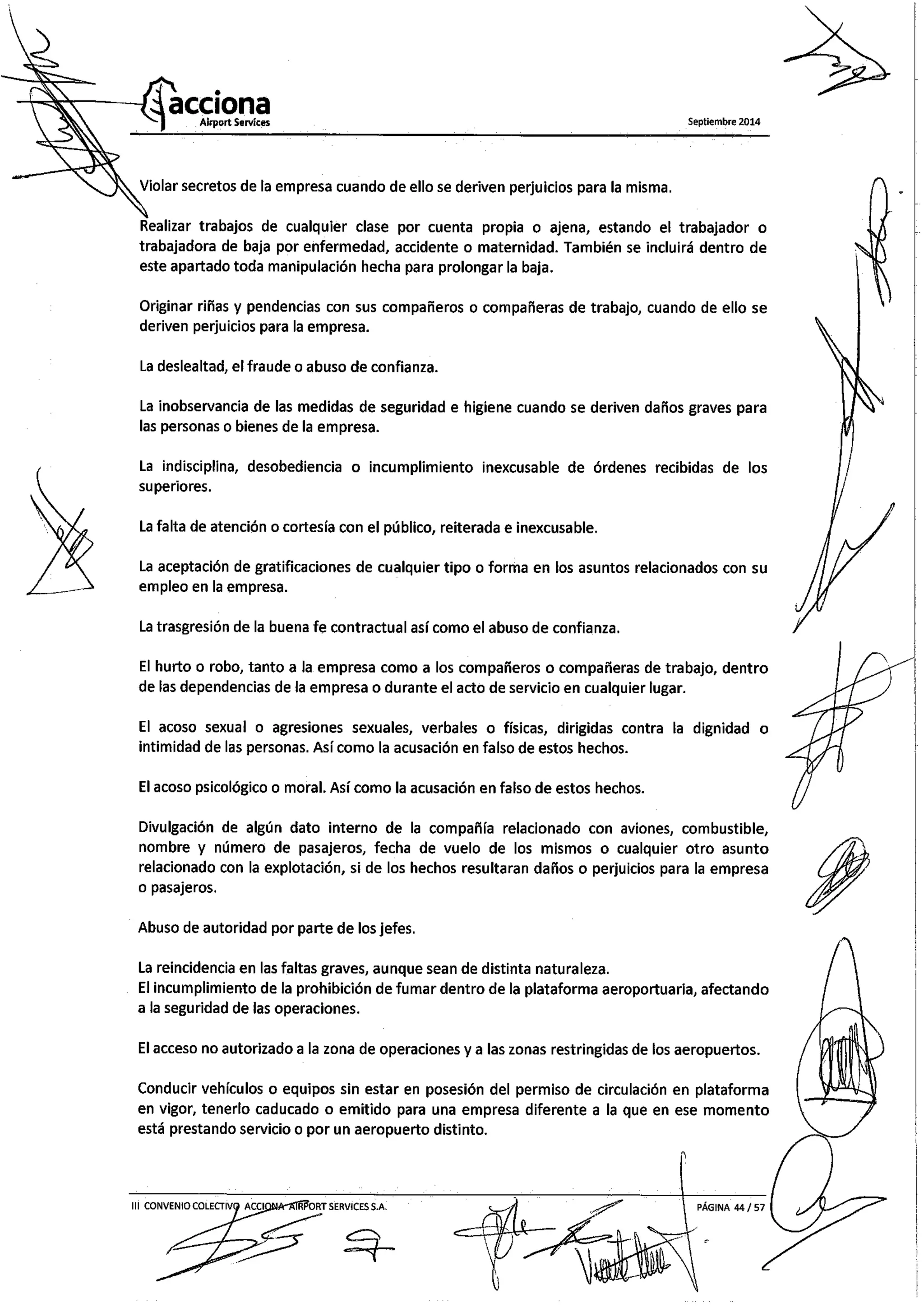 III Convenio Colectivo de Acciona A.S.